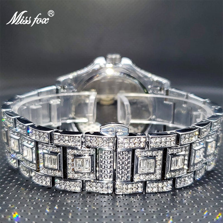 Masculino Diamond Quartz Watches - Limited time Finds