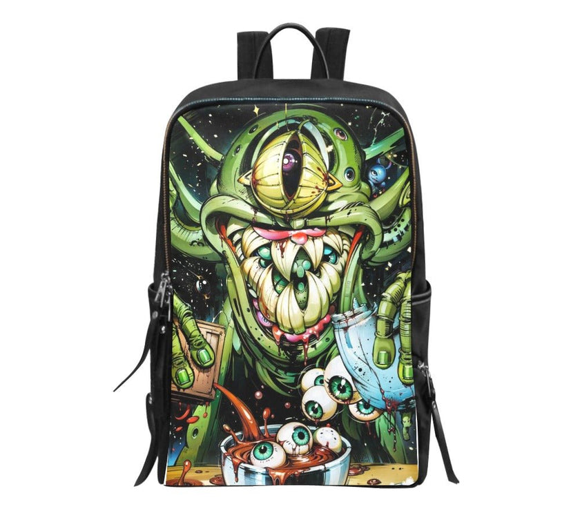 Monster Alien Unisex Travel Backpack 15 - Inch Laptop - Limited time Finds