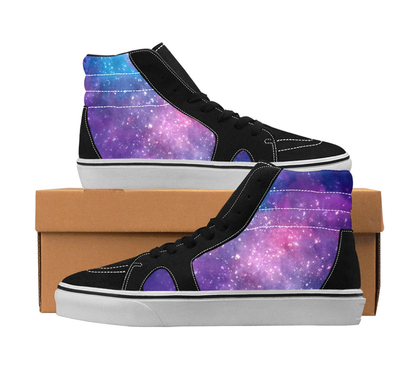 Galaxy Men's High Top Canvas Shoes - Limited time Finds