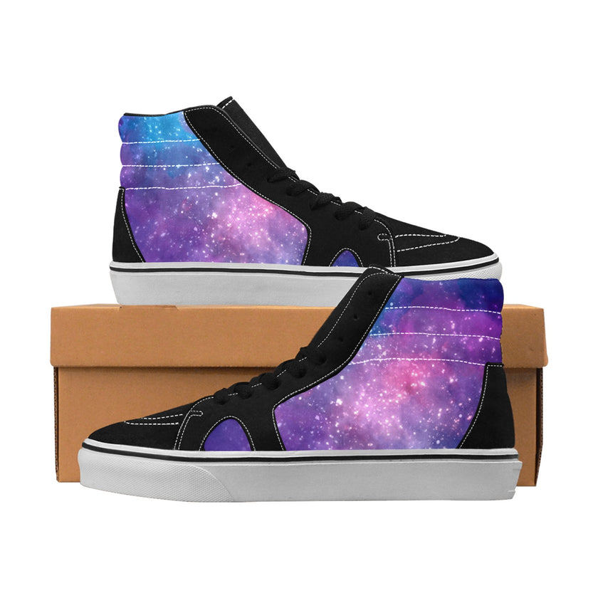 Galaxy Men's High Top Canvas Shoes - Limited time Finds