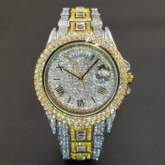 Men's Luxury Crystal Watches - Limited time Finds