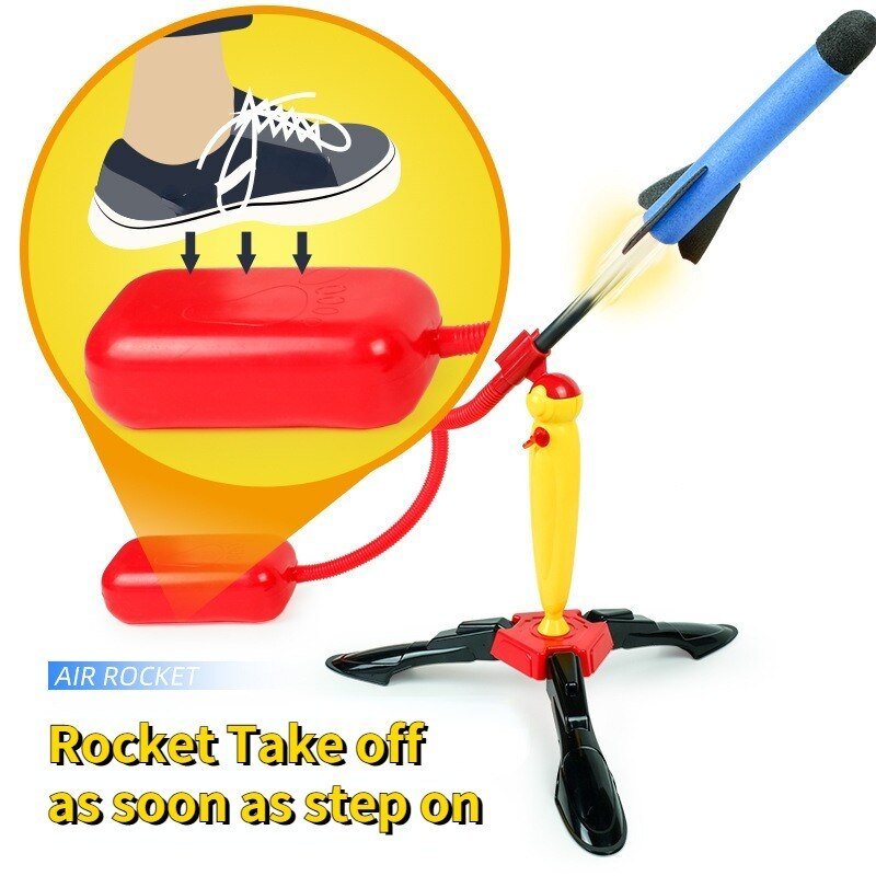 Children Outdoor Air Rocket Foot Launcher - Limited time Finds