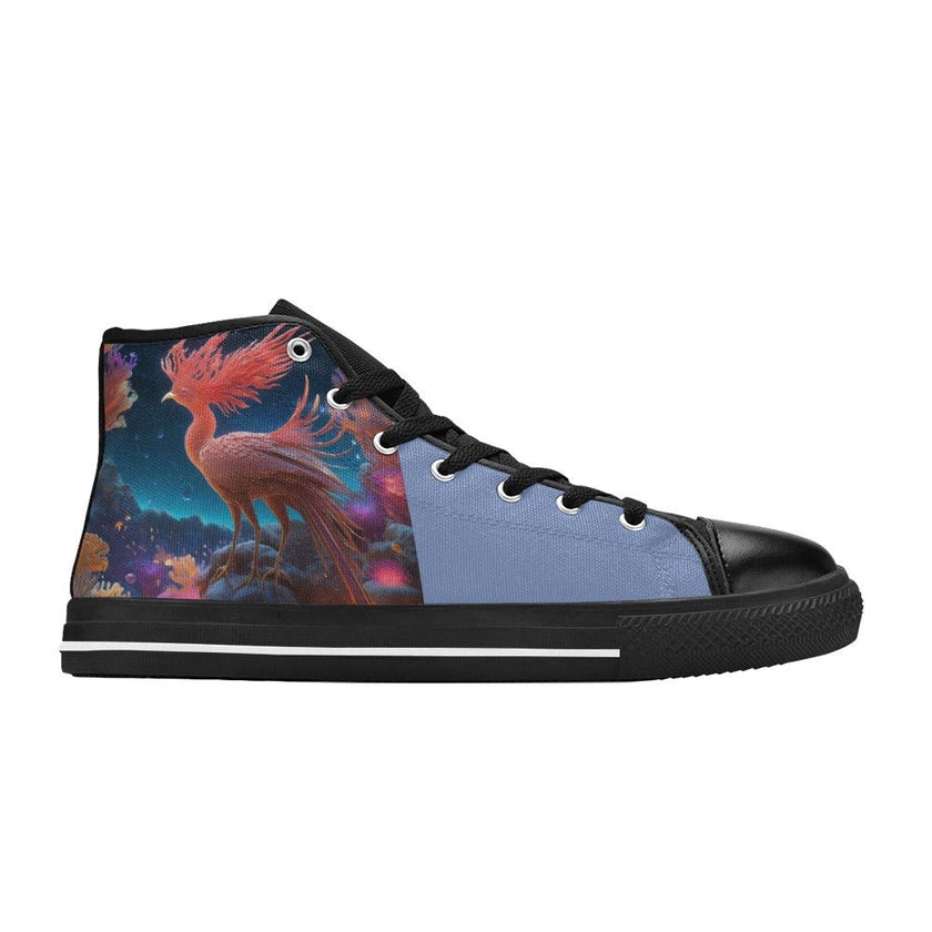 Aquila High Top Canvas Kid's Shoes (Big Kid) - Limited time Finds