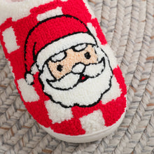 New Christmas Plaid Santa Claus Slippers Winter Indoor Non - slip Floor Bedroom Fuzzy House Shoes For Women Home Slipper - Limited time Finds