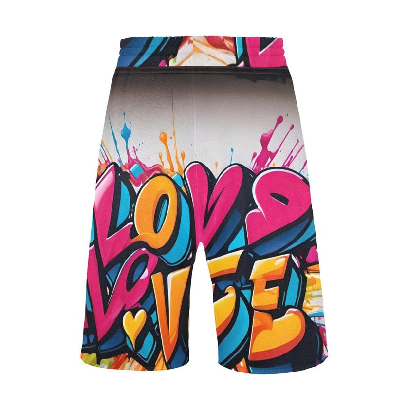 Men's All Over Print Casual Shorts - Limited time Finds