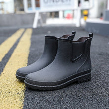 Short Tube Water Shoes Men Rain Boots Autumn And Winter - Limited time Finds