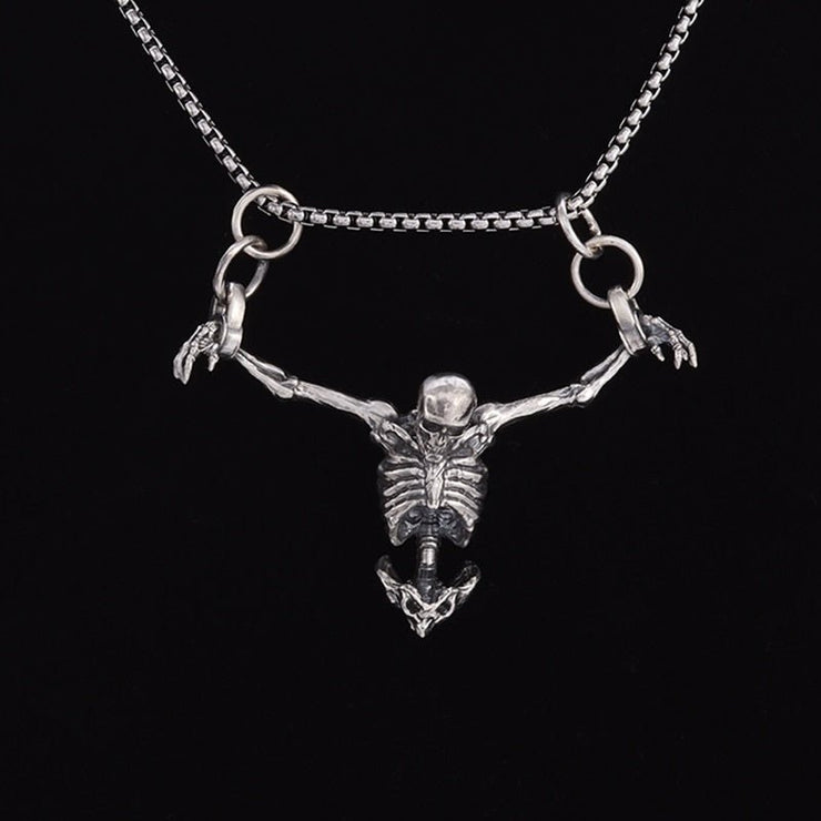 Crucifixion Skull Pendant Necklace - Limited time Finds