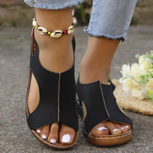 New Summer Wedges Sandals With Elastic Band Design Casual Fish Mouth Shoes For Women - Limited time Finds