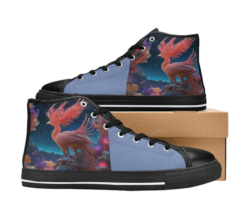 Aquila High Top Canvas Kid's Shoes (Big Kid) - Limited time Finds