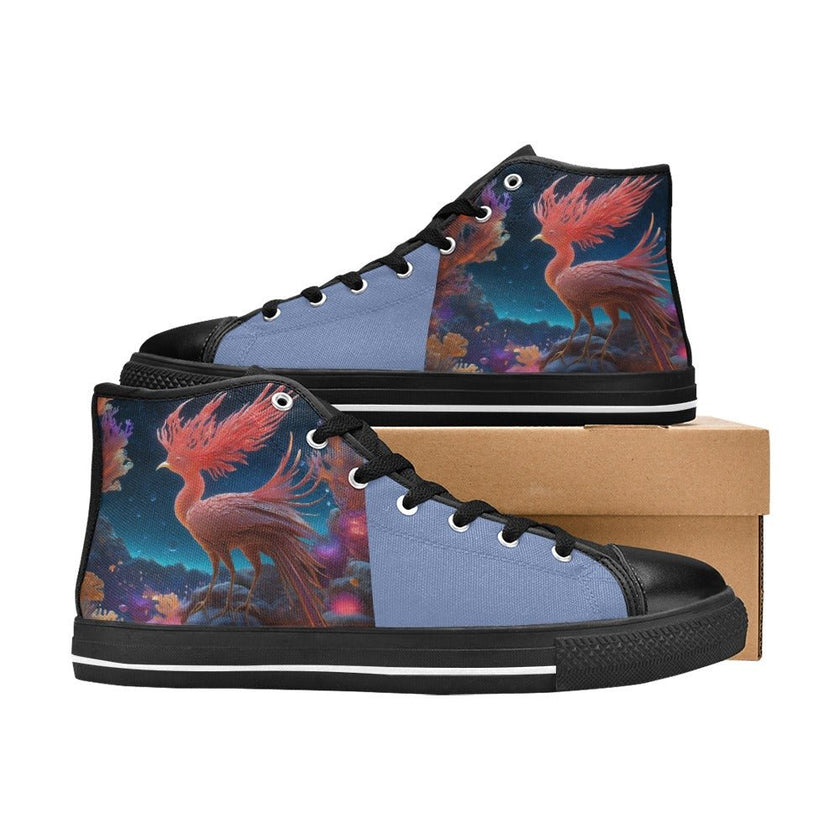 Aquila High Top Canvas Kid's Shoes (Big Kid) - Limited time Finds