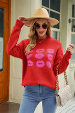 Women's Valentine's Day Love Lip Sweater - Limited time Finds