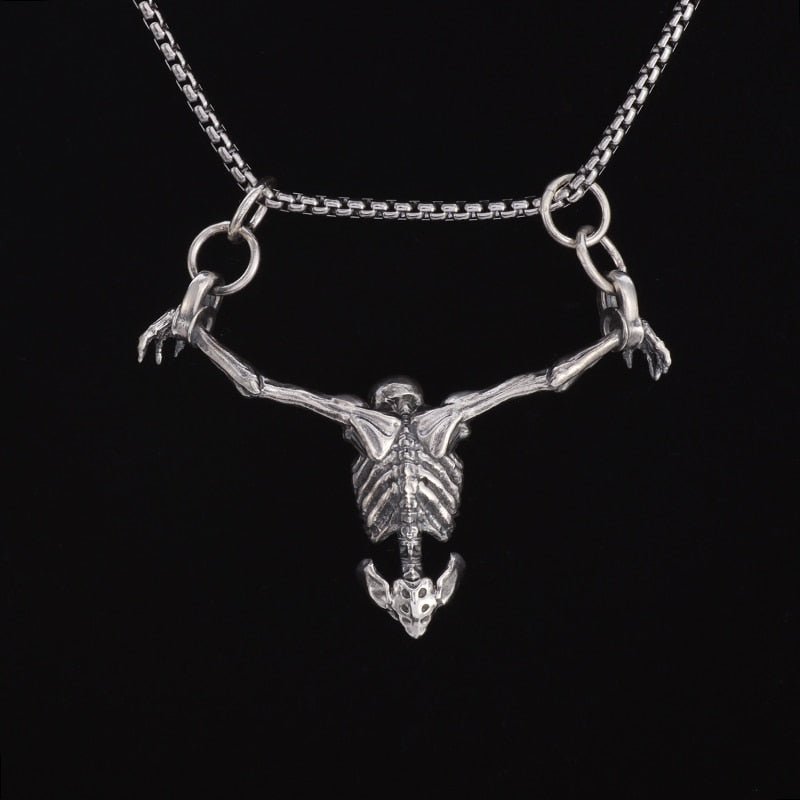 Crucifixion Skull Pendant Necklace - Limited time Finds