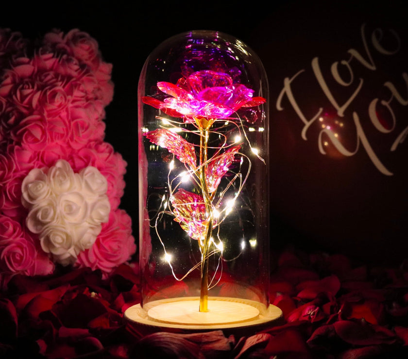 Galaxy Rose Eternal Lamp - Limited time Finds