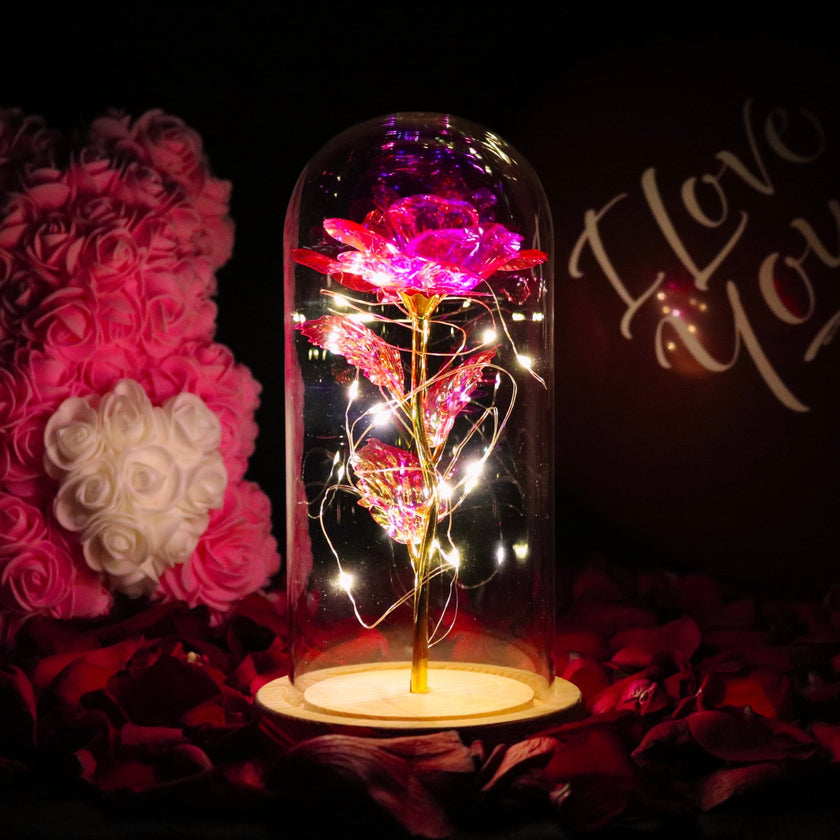 Galaxy Rose Eternal Lamp - Limited time Finds