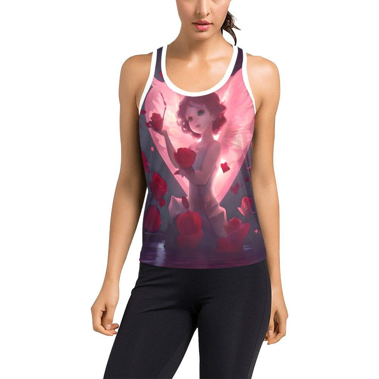 Women's Racerback Tank Top Cupid - Limited time Finds