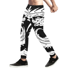 Casual Baggy Slacks Dragon print