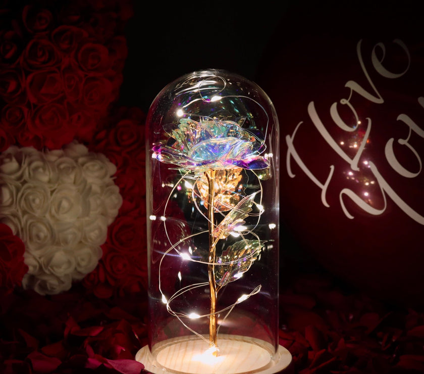 Galaxy Rose Eternal Lamp - Limited time Finds