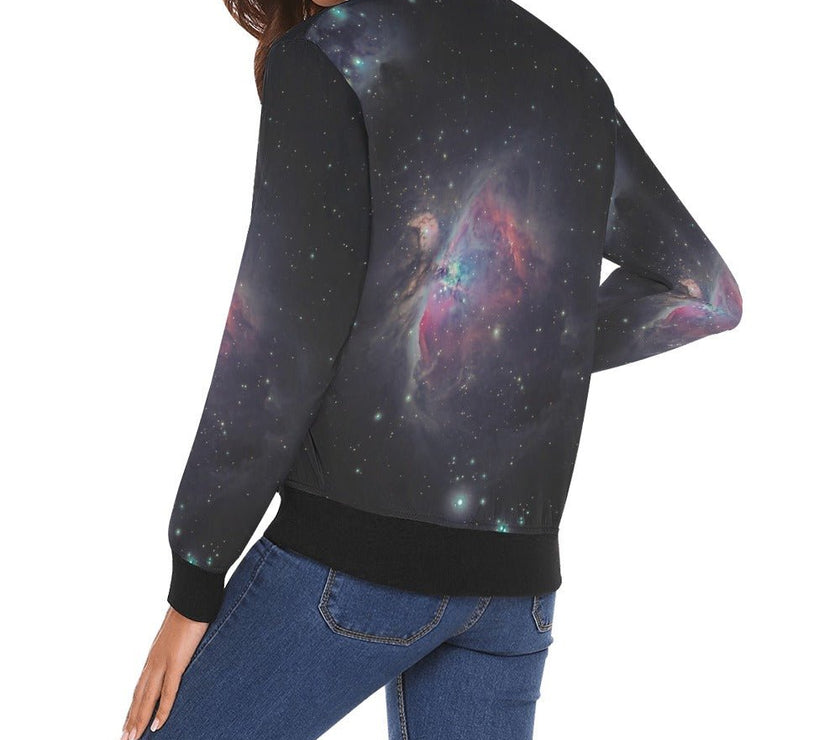 Galaxy Bomber Women's Jacket - Limited time Finds