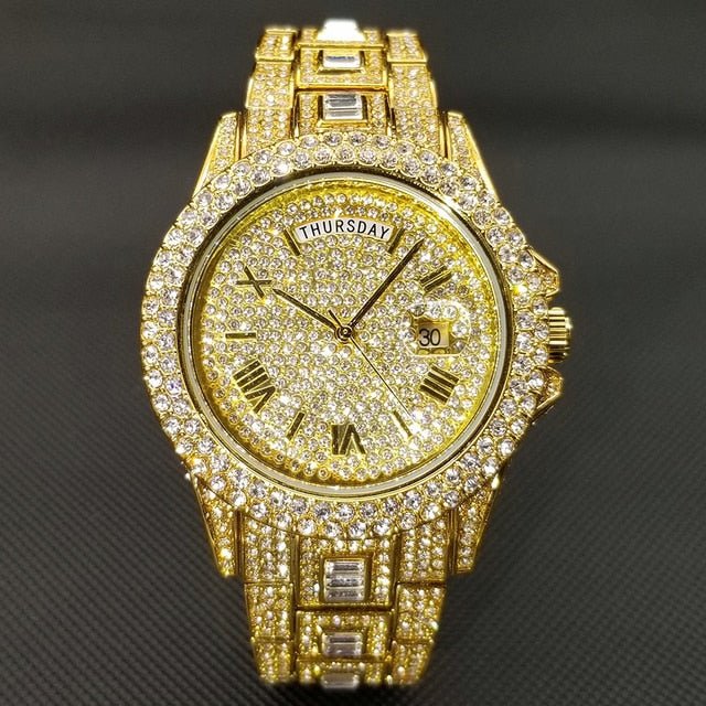 Men's Luxury Crystal Watches - Limited time Finds