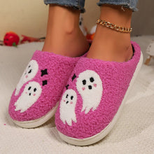 Halloween Cartoon Ghost Cotton Slippers For Women Indoor Non - slip Bedroom Floor Slipper Winter House Shoes - Limited time Finds