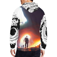 Men's All Over Print Full Zip Hoodie (Model H14) - Limited time Finds