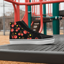 Bomb Cherry Women's High Top Canvas Shoes - Limited time Finds