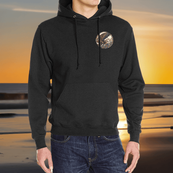 Classic Hooded Sweatshirt Eagle Snake round - Limited time Finds