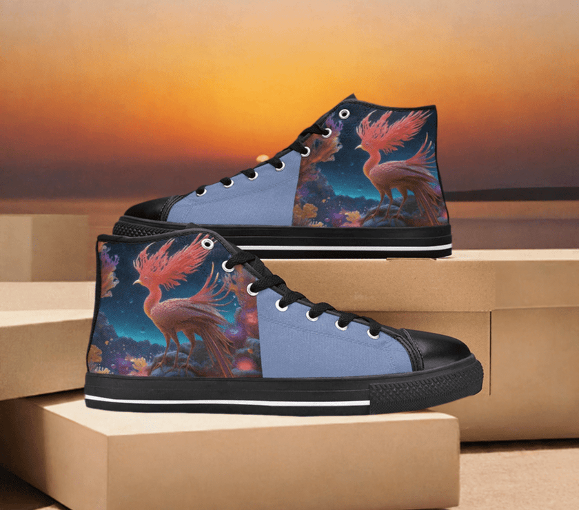 Aquila High Top Canvas Kid's Shoes (Big Kid) - Limited time Finds