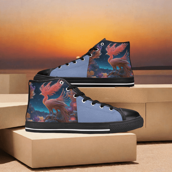 Aquila High Top Canvas Kid's Shoes (Big Kid) - Limited time Finds