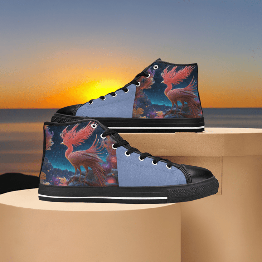 Aquila High Top Canvas Kid's Shoes (Big Kid) - Limited time Finds