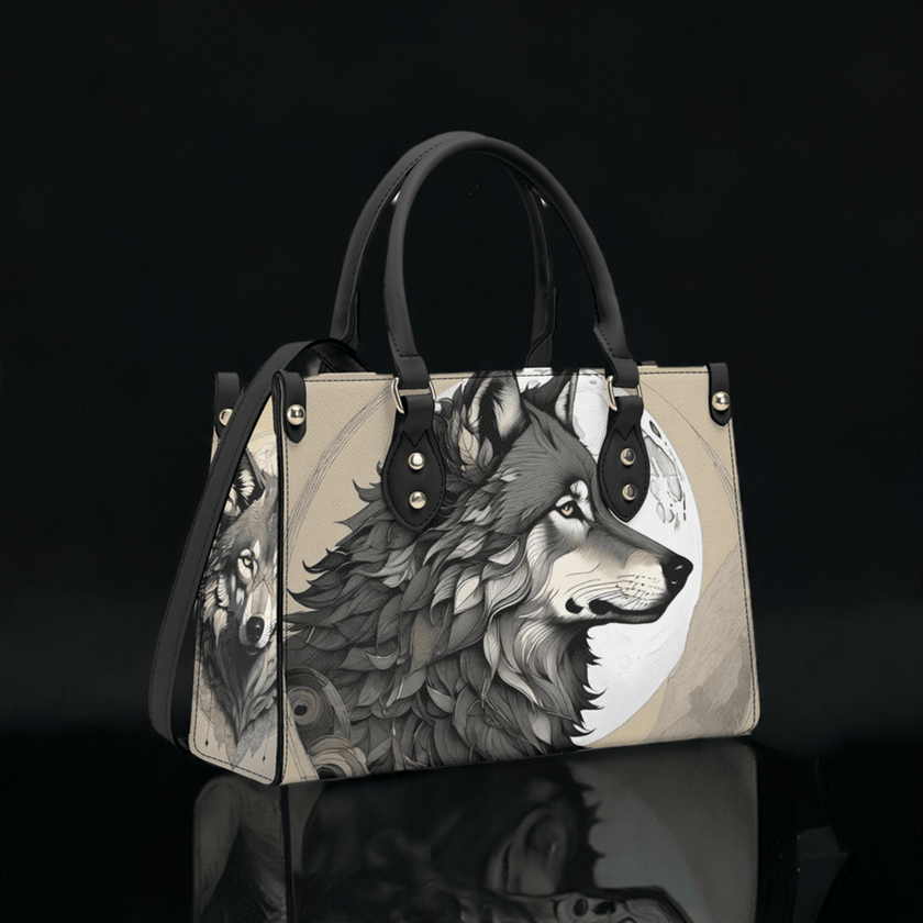 Luxury Women PU Handbag Wolf Moon - Limited time Finds