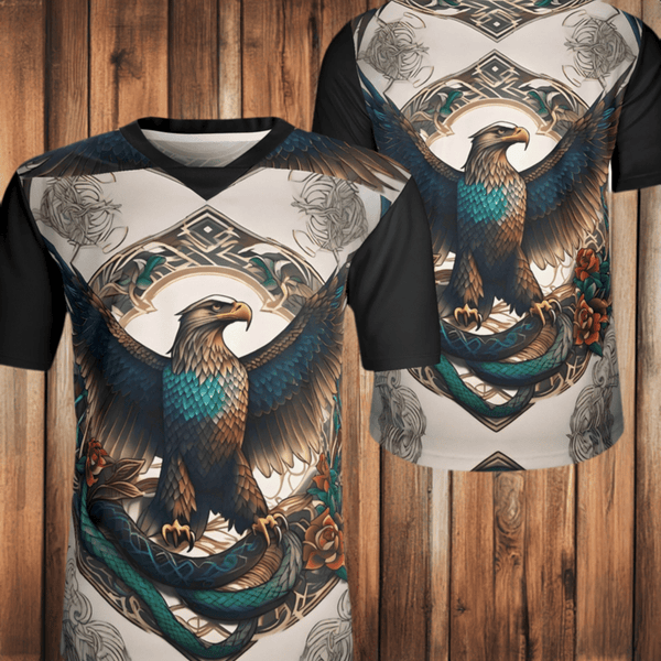 Men's Rugby Jersey Eagle Snake - Limited time Finds