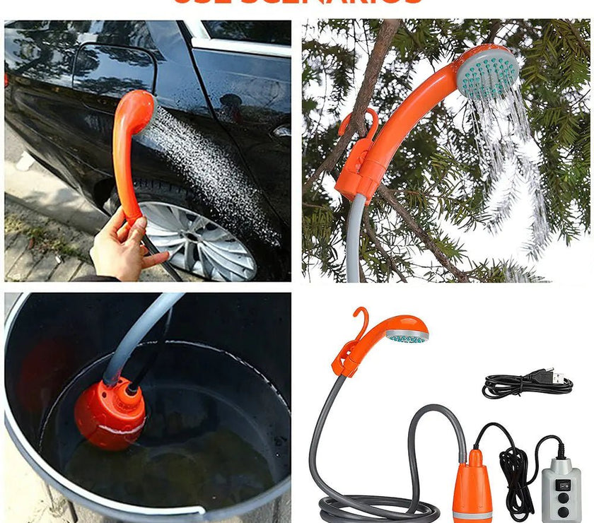 Rechargeable Outdoor Shower. - Limited time Finds