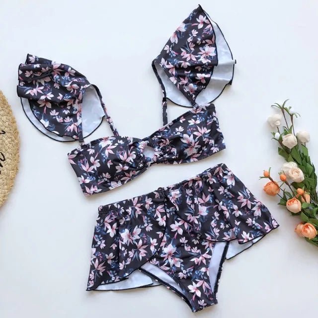 Swimsuit High Waist Bikini - Limited time Finds