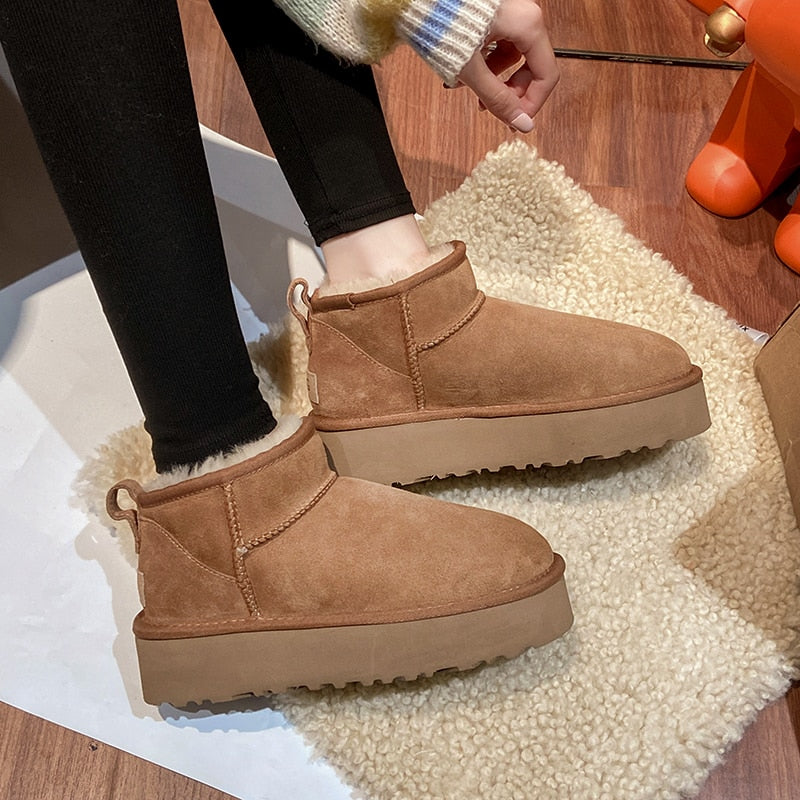 Anti-skid Sheepskin Snow Boots - Limited time Finds